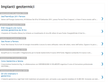 Tablet Screenshot of impianti-geotermici.blogspot.com