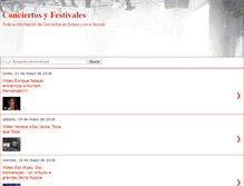 Tablet Screenshot of conciertosenbolivia.blogspot.com