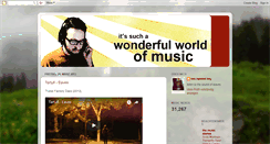 Desktop Screenshot of mrrswonderfulworldofmusic.blogspot.com