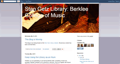 Desktop Screenshot of berkleelibrary.blogspot.com