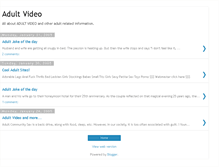 Tablet Screenshot of adult-video.blogspot.com