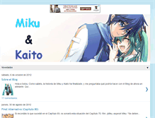 Tablet Screenshot of mikuykaito.blogspot.com