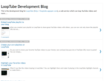 Tablet Screenshot of looptube.blogspot.com