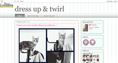 Desktop Screenshot of dressupandtwirl.blogspot.com