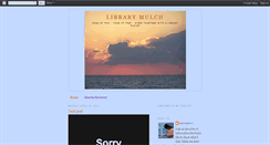 Desktop Screenshot of librarymulch.blogspot.com