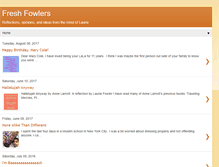 Tablet Screenshot of lauriefowler.blogspot.com