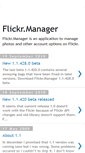 Mobile Screenshot of flickrmanager.blogspot.com