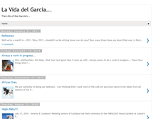 Tablet Screenshot of lavidadelgarcia.blogspot.com