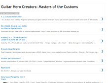Tablet Screenshot of guitarherocreatorsmasters.blogspot.com