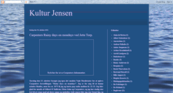 Desktop Screenshot of kulturjensen.blogspot.com