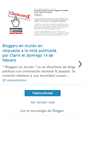 Mobile Screenshot of bloggersenaccion-responde.blogspot.com