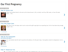 Tablet Screenshot of bandffirstpregnancy.blogspot.com