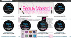 Desktop Screenshot of beautymarkedbeauty.blogspot.com