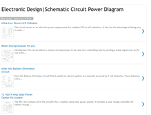 Tablet Screenshot of electronicsdesign-deni.blogspot.com