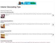 Tablet Screenshot of ainteriordecorationtips.blogspot.com