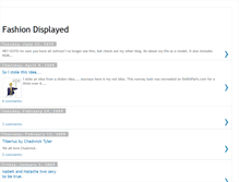 Tablet Screenshot of fashiondisplayed.blogspot.com