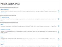 Tablet Screenshot of pelascausascertas.blogspot.com