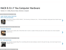 Tablet Screenshot of hackdiy.blogspot.com