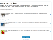 Tablet Screenshot of one4youone4me.blogspot.com