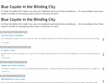 Tablet Screenshot of bluecoyoteblind.blogspot.com