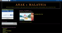 Desktop Screenshot of anak-1malaysia.blogspot.com