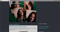 Desktop Screenshot of clarasandroni.blogspot.com