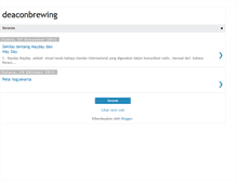 Tablet Screenshot of deaconbrewing.blogspot.com