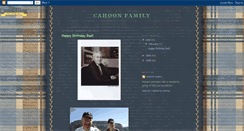 Desktop Screenshot of familyblogcahoon.blogspot.com