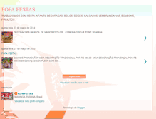 Tablet Screenshot of fofadocesefestas.blogspot.com