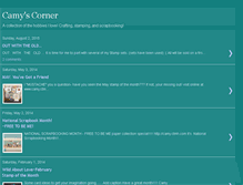 Tablet Screenshot of camyscorner.blogspot.com