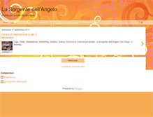 Tablet Screenshot of lasorgentedellangelo.blogspot.com