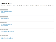 Tablet Screenshot of electricrush.blogspot.com