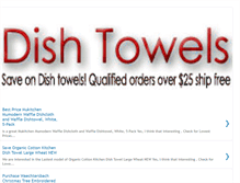 Tablet Screenshot of discountdishtowels.blogspot.com