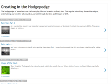Tablet Screenshot of hodgepodgecreative.blogspot.com