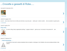 Tablet Screenshot of crocettedirobe.blogspot.com