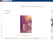 Tablet Screenshot of nikki-nikolaidesigns.blogspot.com