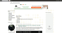 Desktop Screenshot of lyric-and-music.blogspot.com