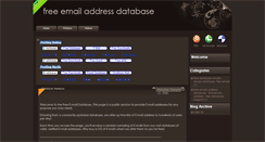 Desktop Screenshot of free-email-database.blogspot.com