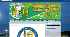 Desktop Screenshot of equipeesportivaboladeouro.blogspot.com