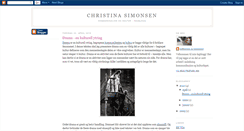 Desktop Screenshot of christinamsimonsen.blogspot.com