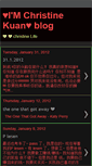 Mobile Screenshot of christine-ying.blogspot.com