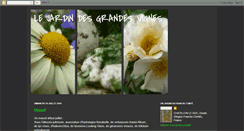 Desktop Screenshot of jardindesgrandesvignes.blogspot.com