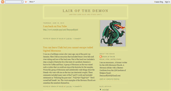 Desktop Screenshot of demon-of-kolob.blogspot.com