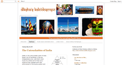 Desktop Screenshot of dikshaskaleidoscope.blogspot.com