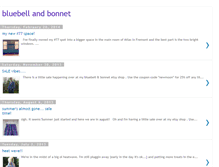 Tablet Screenshot of bluebellandbonnet.blogspot.com