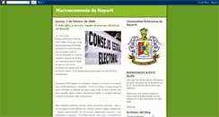 Desktop Screenshot of macroeconuan.blogspot.com