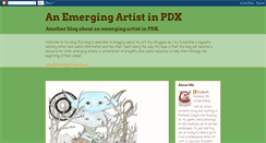 Desktop Screenshot of emergingartist.blogspot.com