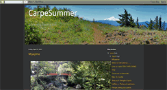 Desktop Screenshot of carpesummer.blogspot.com