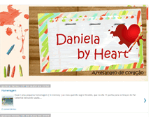 Tablet Screenshot of dani-byheart.blogspot.com