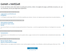 Tablet Screenshot of ganarxnavegar.blogspot.com